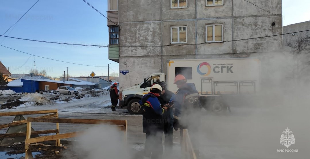 Нарушение теплоснабжения в городе Рубцовске