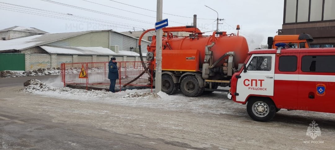 Нарушение теплоснабжения в городе Рубцовске